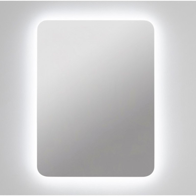 Espejo led a medida para baño con luz retroiluminada ...